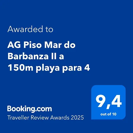 Ag Piso Mar Do Barbanza Ii A 150m Playa 4 * Boiro