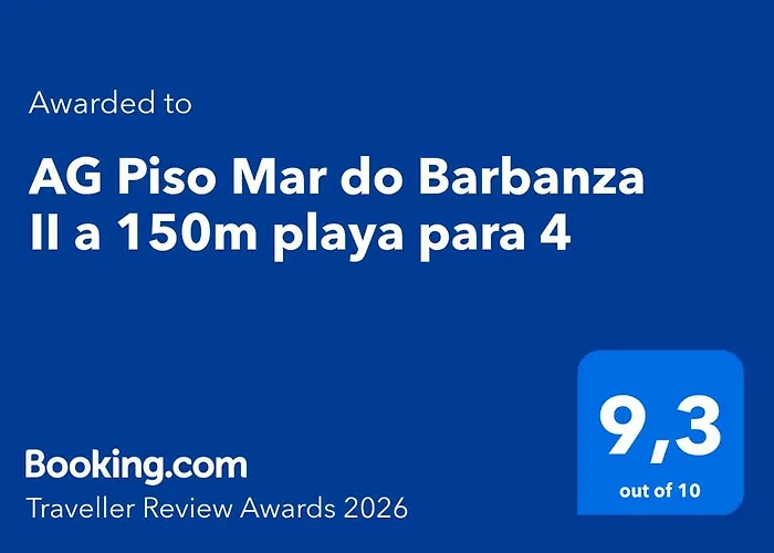 Ag Piso Mar Do Barbanza Ii A 150m Playa 4 Apartment *
